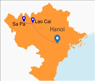 Tranfer From Ha Noi To SaPa By Shuttle Bus And Private Bus